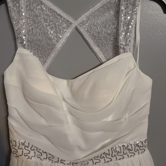 White Formal Dress - Picture 8 of 8